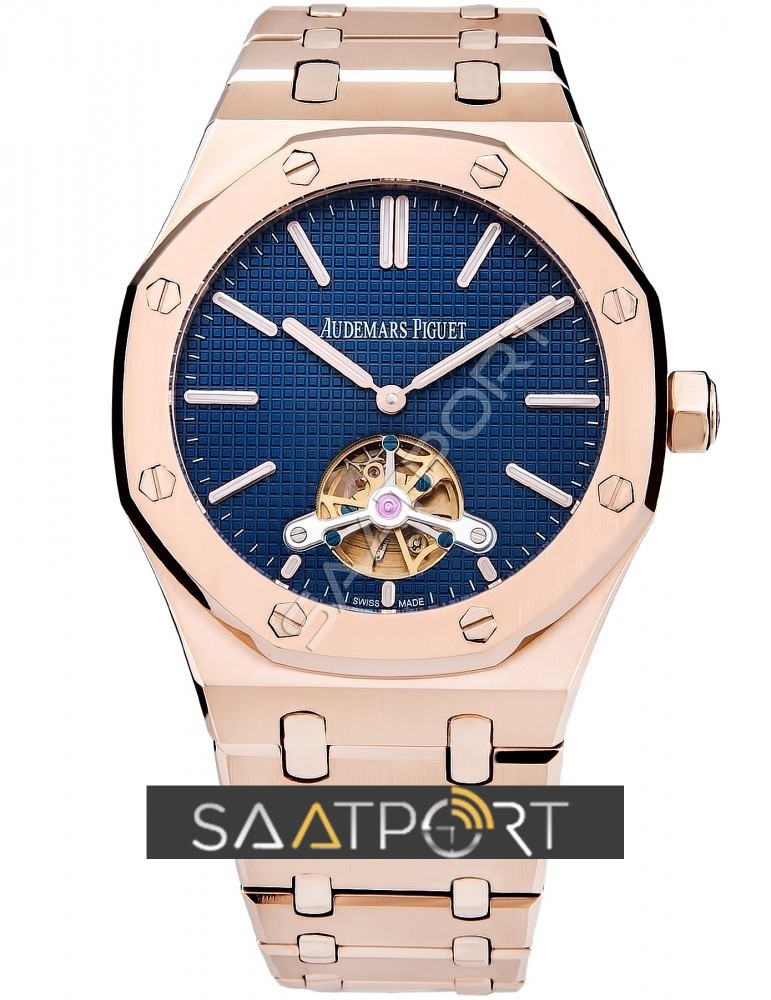 Audemars Piguet Royal Oak Tourbillon Rose Mavi