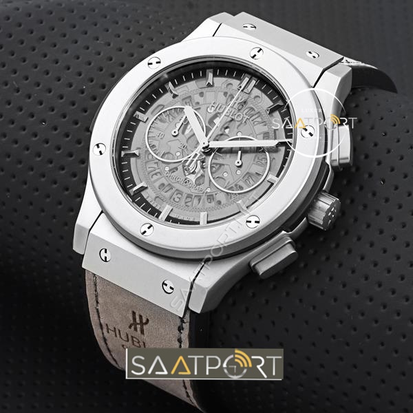 Hublot Saat Gri Pvd Kaplama