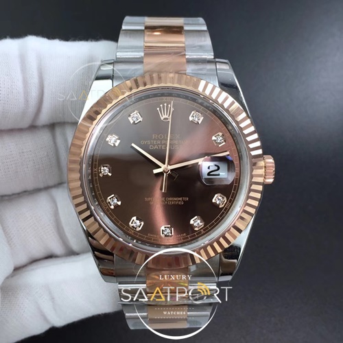 Rolex DateJust 41 126331 ARF 1-1 Best Edition 904L Steel Brown Swiss Eta