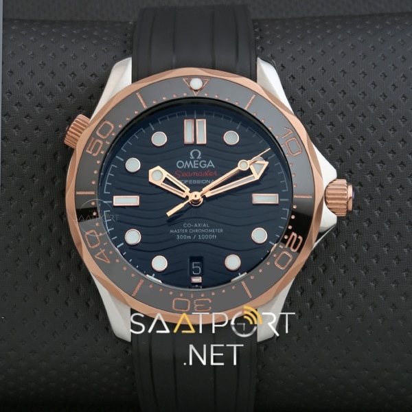 Omega Seamaster Co-Axial Silikon Kordon Otomatik