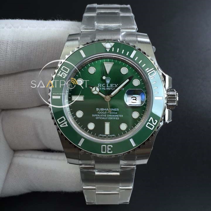 Rolex Submariner 116610 LV Green VR 3135