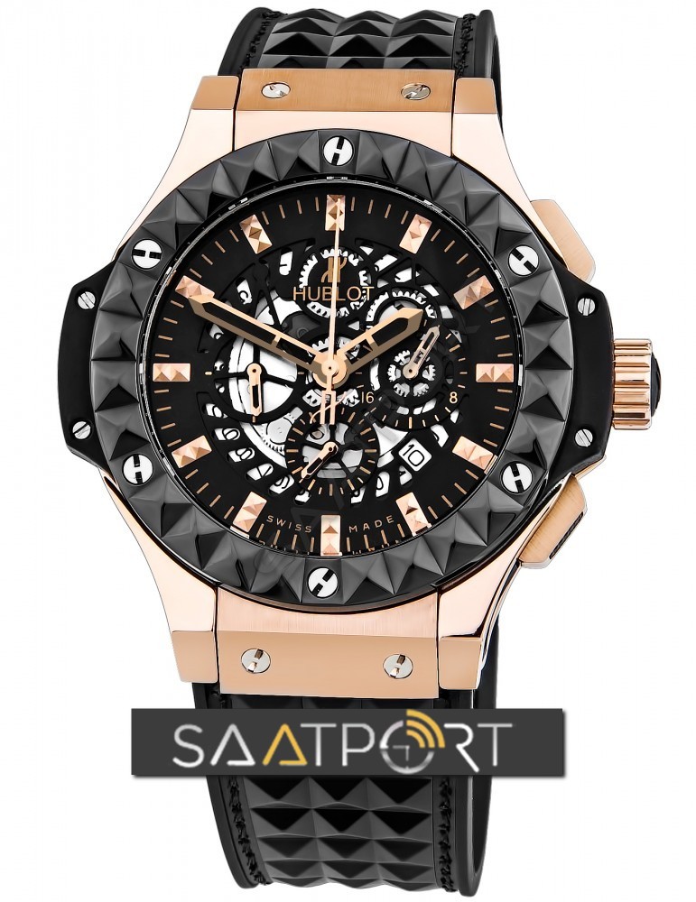 Hublot Aero Bang Rose Gold Case Ceramic Bezel 310.PM.1180.RX