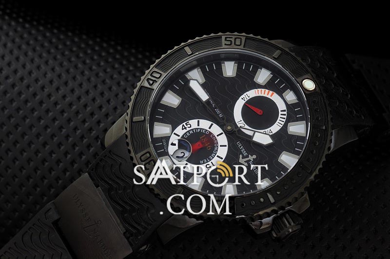 Ulysse Nardin Maxi Marine Siyah Otomatik