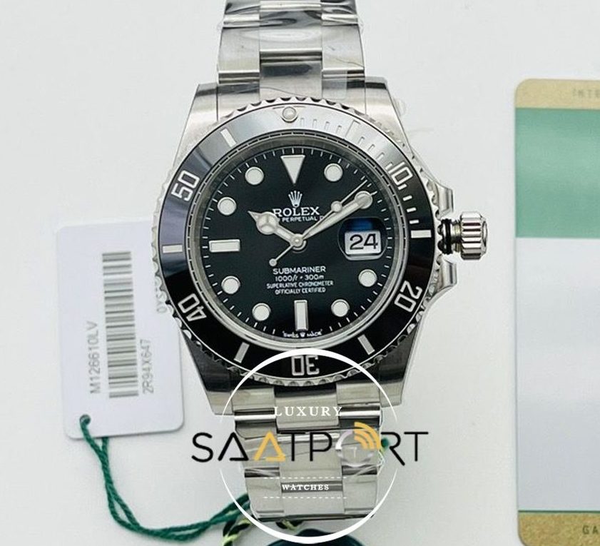 Rolex Submariner 126610LN VS Factory 41mm 3235 Seramik Siyah Bezel Super Clone ETA