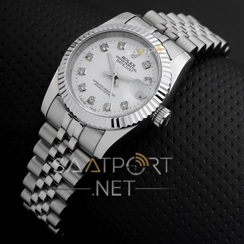 Rolex Date Just Bayan Kol Saati 31 mm taşlı kadran