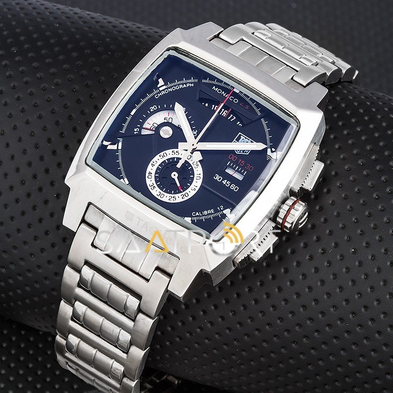 TAG Heuer Monaco LS Siyah Steel