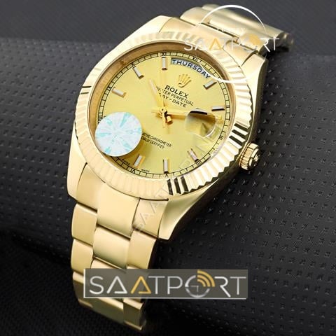 Rolex Day Date Gold Fiyat Otomarik Replika