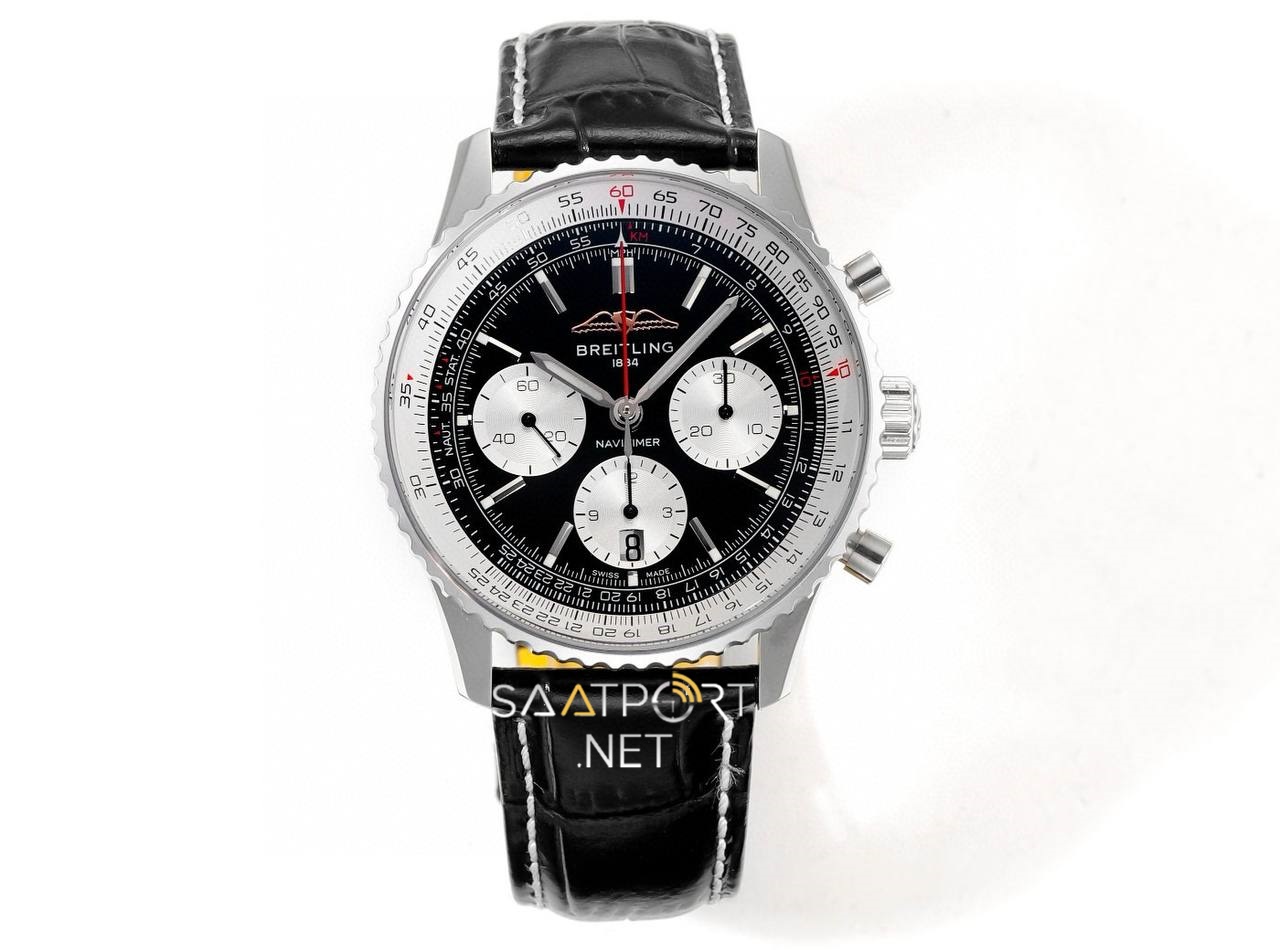 Breitling Navitimer B01 Black Chronograph 41 Eta Saat