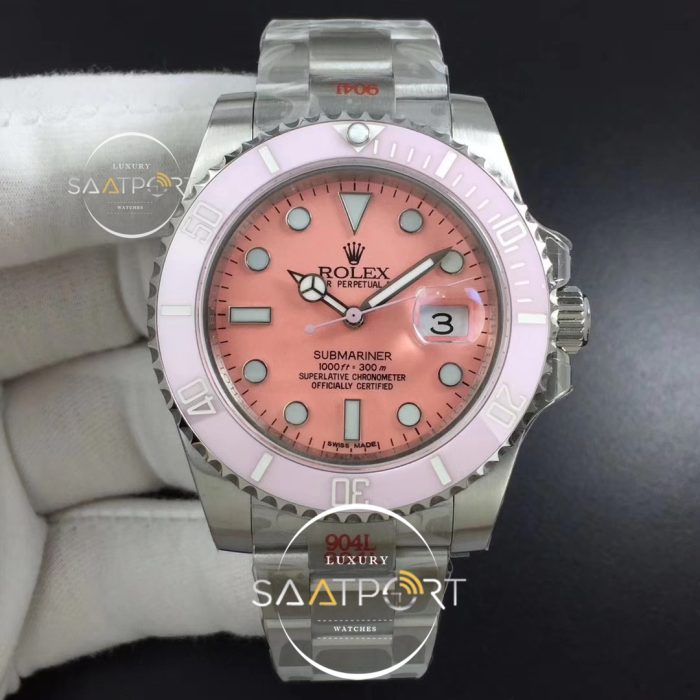 Rolex Submariner 116610 Pink Ceramic 904L 2836