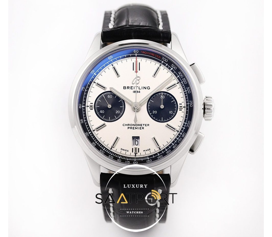 Breitling Premier B01 Chronograph 42mm Ref. AB0118 Beyaz Kadran ETA