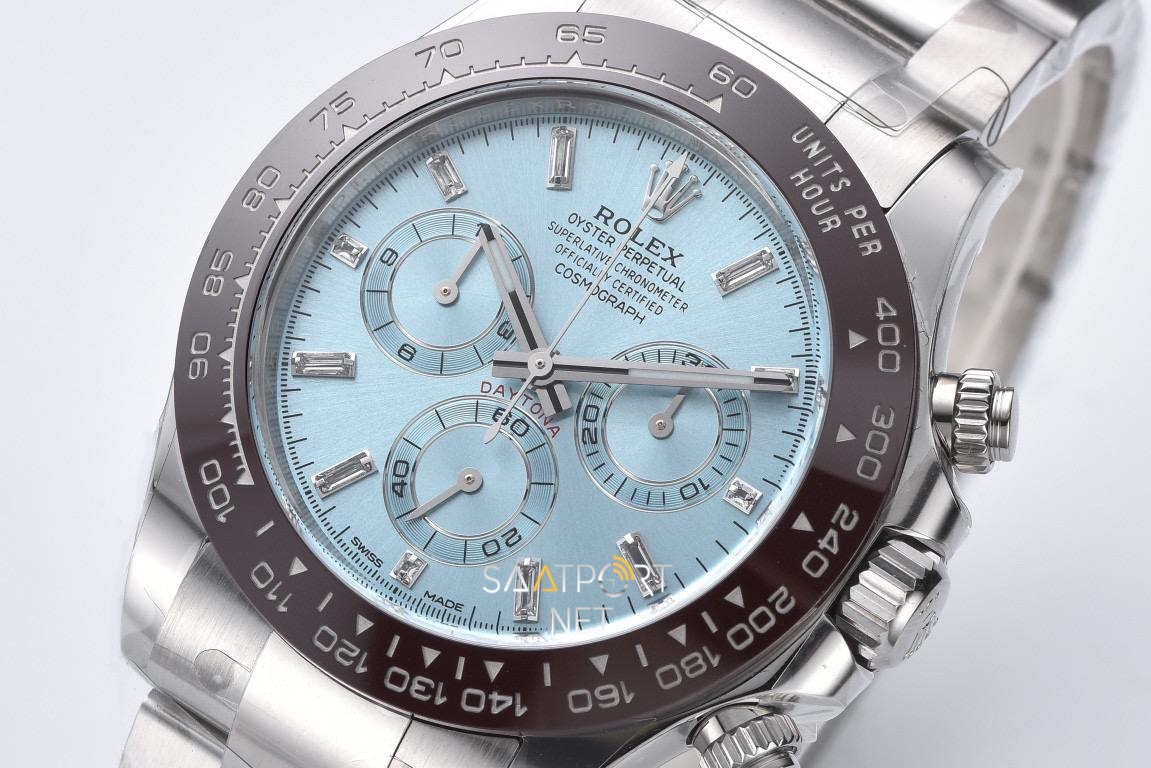 Rolex Daytona 40mm Chronograph Platinum 126506 Super Clone ETA