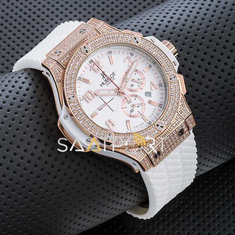 Hublot Big Bang Baguette Rose Gold Diamond Unisex