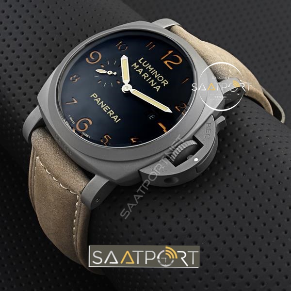 Panerai Madrid Boutique Titanium Gri Kadran