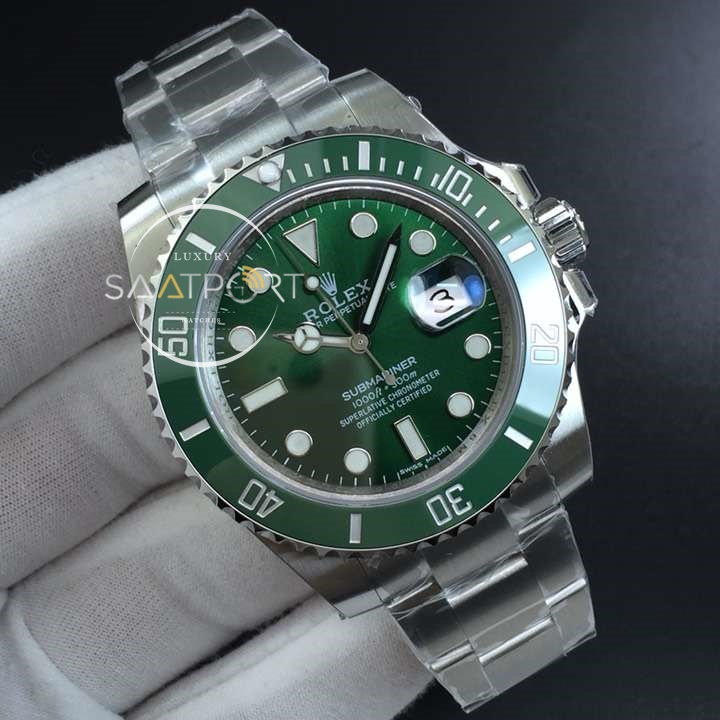 Rolex Submariner 116610 LV Green VR 3135