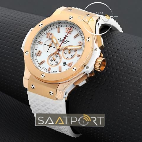 Hublot Big Bang Beyaz Kadran Safir Cam