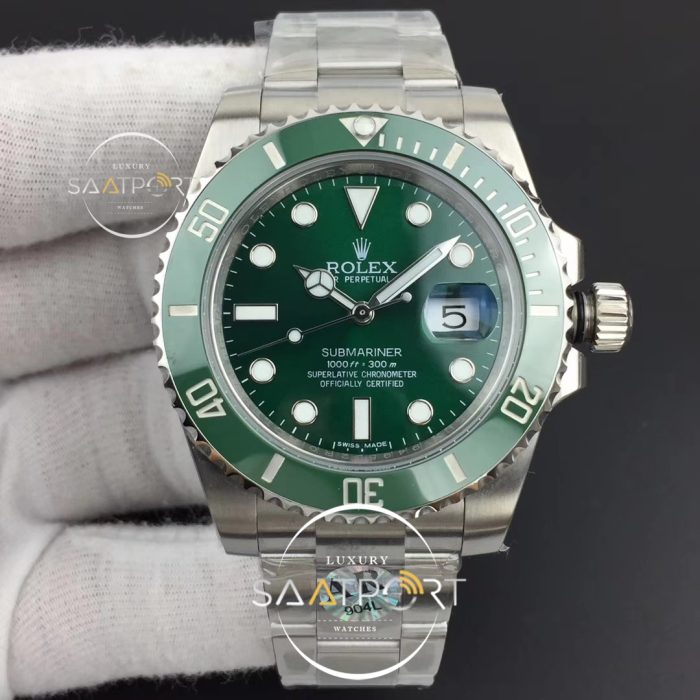 Rolex Submariner 116610 LV Green Ceramic ARF 1-1 Best Edition 904L SS 2824 V2