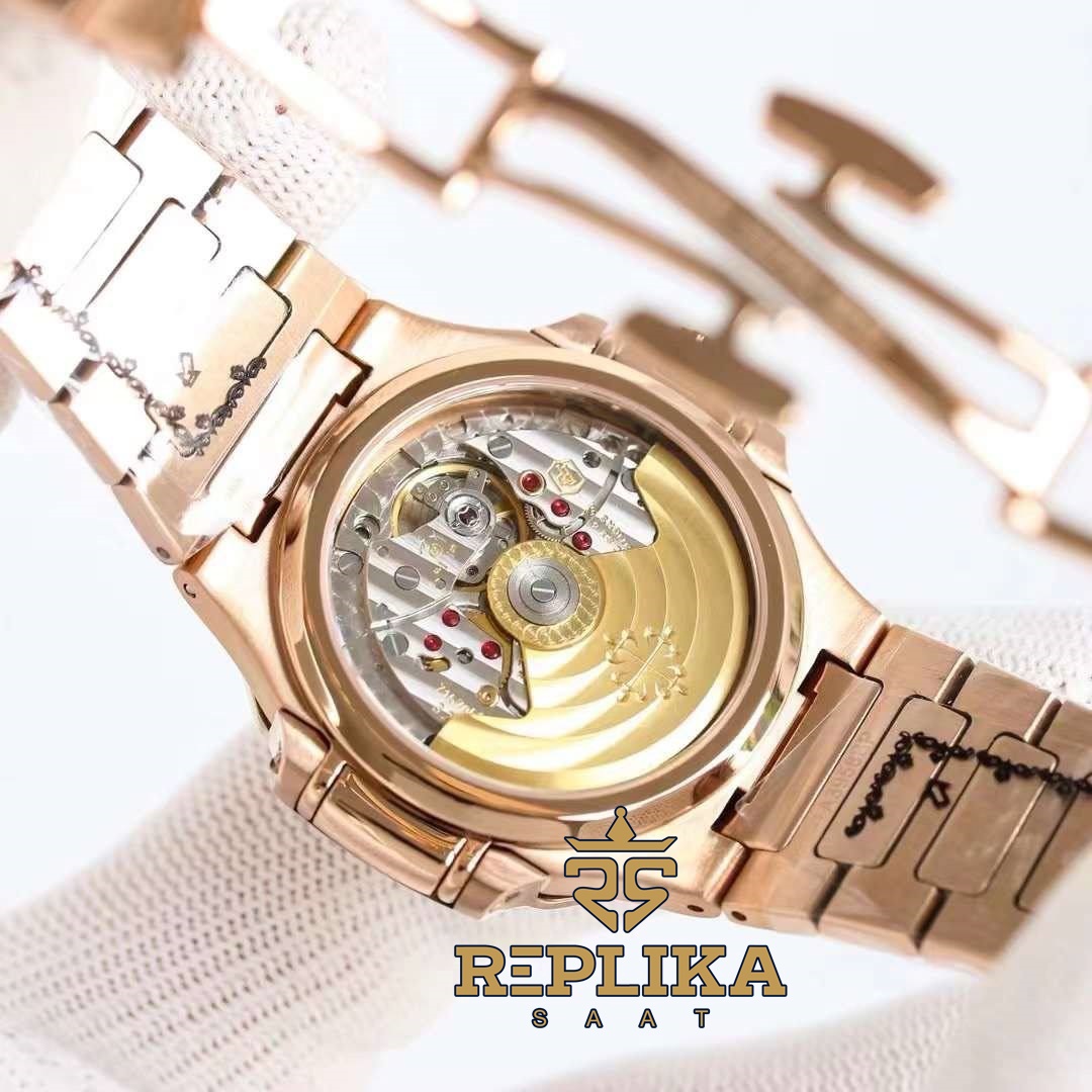 Patek Philippe Nautilus 7118 Ladies Rose Gold Super Clone ETA