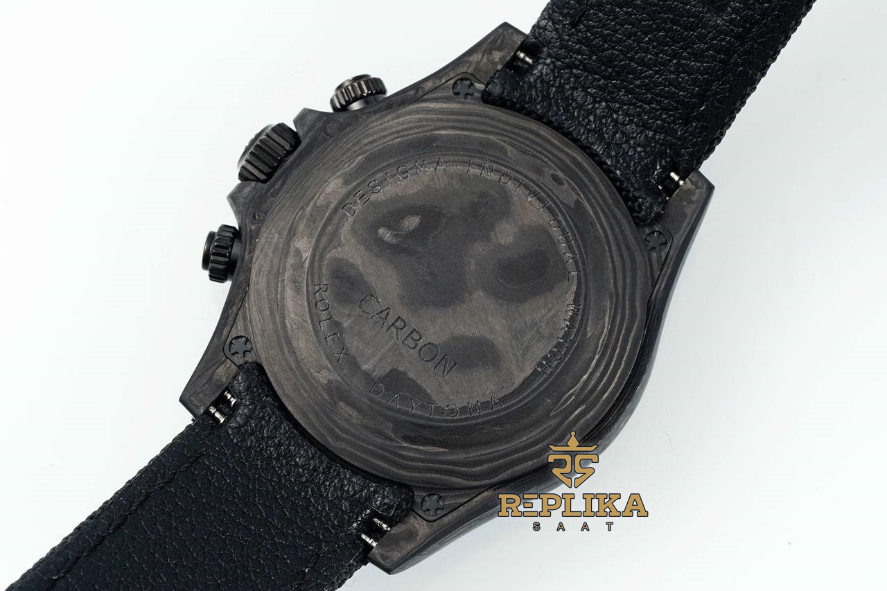 Rolex Daytona Montoya Carbon Fiber 40mm DiW Skeleton Dial Red 4130 ETA