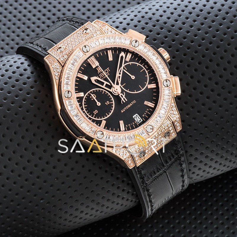 HubLot Big Bang Bayan Baget Taşlı Rose