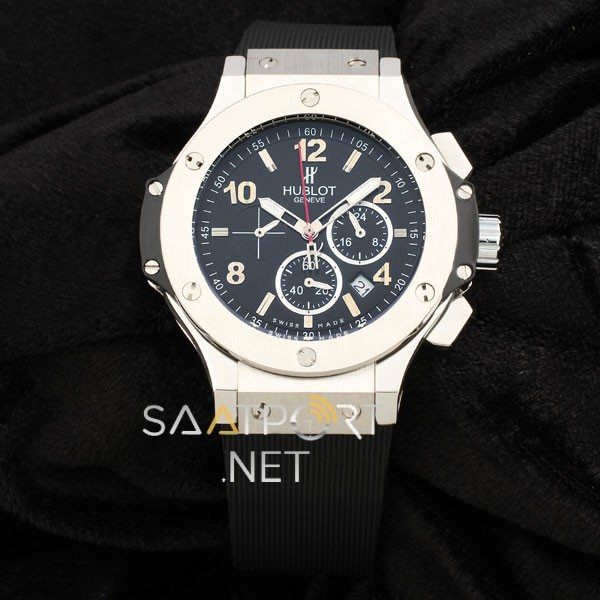 HubLot Big Bang Bayan Siyah Chronograph