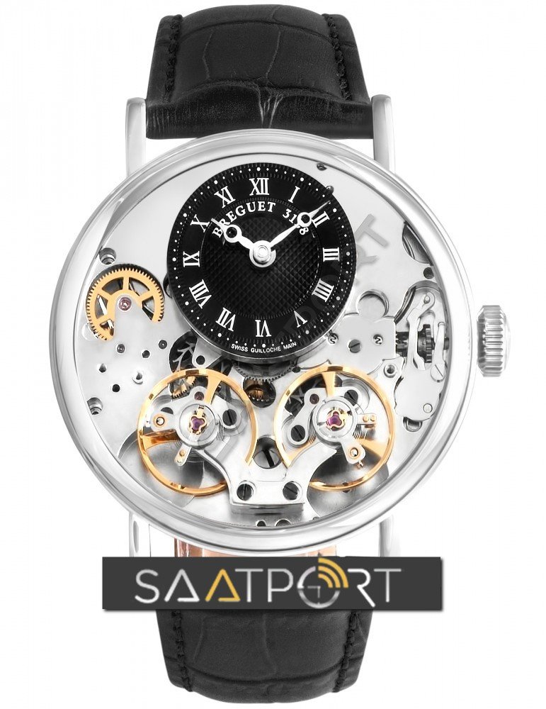 Breguet 7067 Tradition Replica Saat Siyah Kadran 44 mm