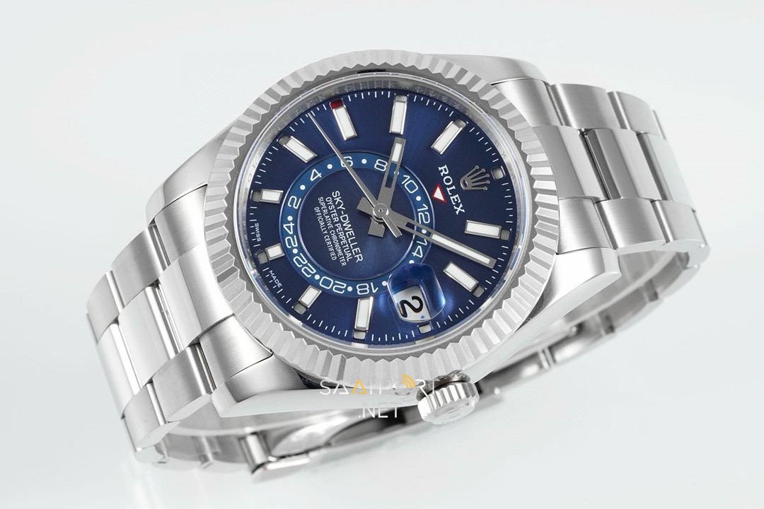 Rolex Sky-Dweller  Blue Dial Oyster 326934 Super Clone Eta