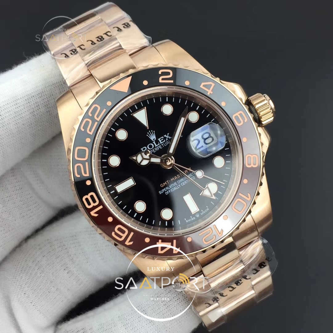 Rolex GMT-Master II 2018 Baseworld Root Beer 126715 URF Black Dial