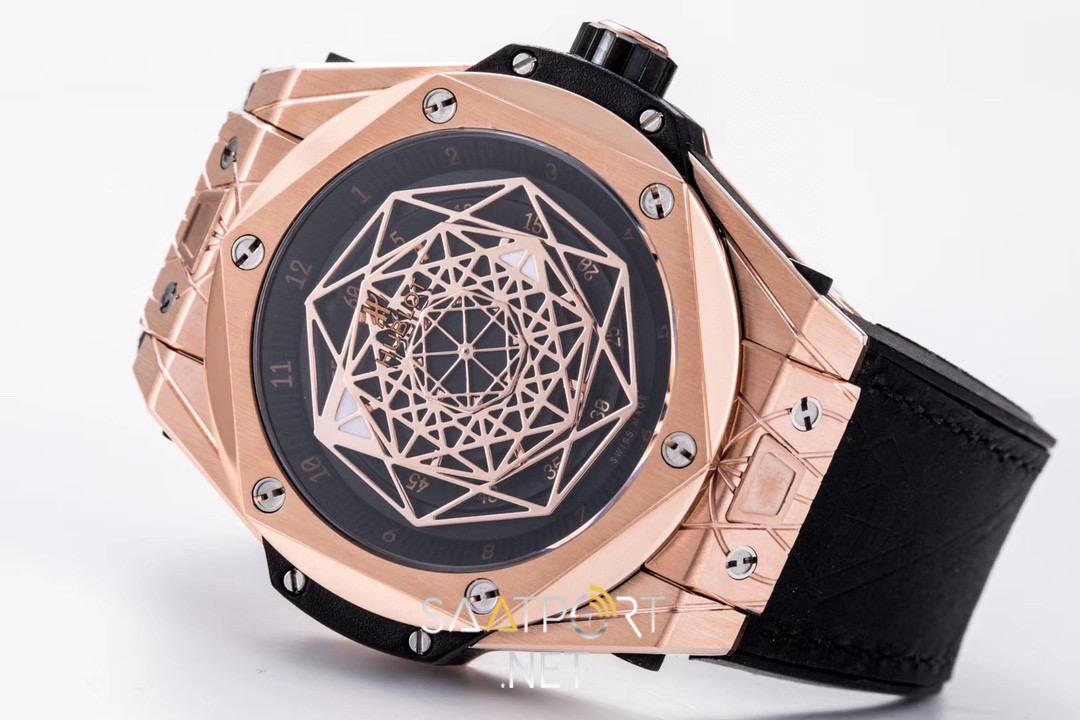 Hublot Big Bang Sang Bleu King Gold 45mm Super Clone Eta Saat