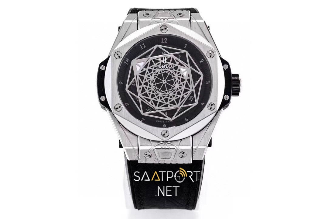 Hublot Big Bang Sang Bleu King Titanyum HUB1223  Clone Eta Saat