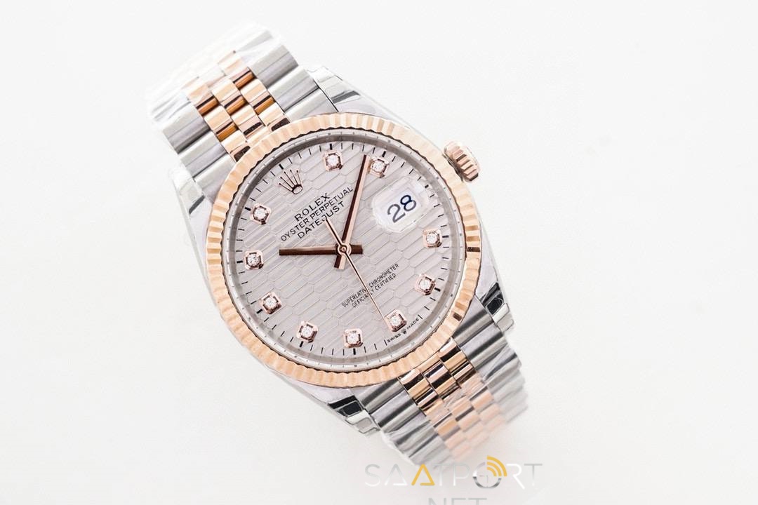 Rolex Datejust 36mm Mother of Pearl Super Clone Eta