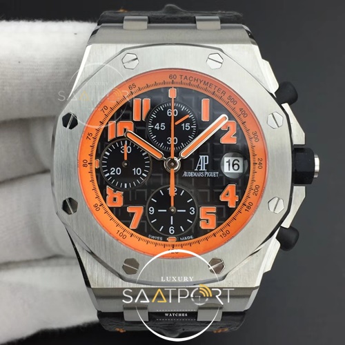 Royal Oak Offshore JF 1-1 Best Edition Volcano on Black Leather Strap A3126 V2