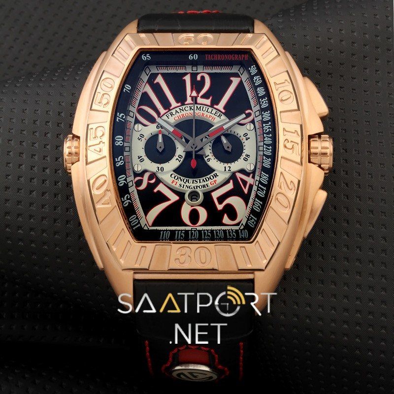 Franck Muller Conquistador Singapore Gold