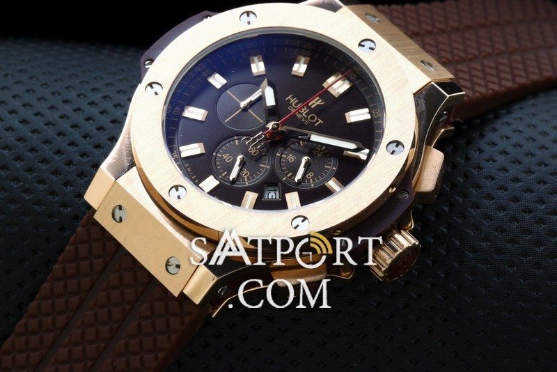 HubLot Big Bang Kahverengi Chronograph