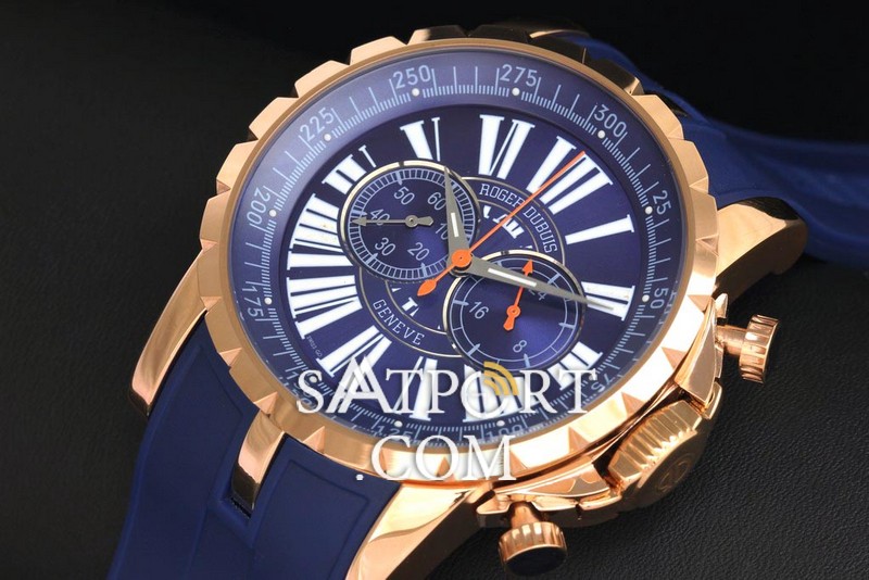 Roger Dubuis Excalibur Lacivert Gold