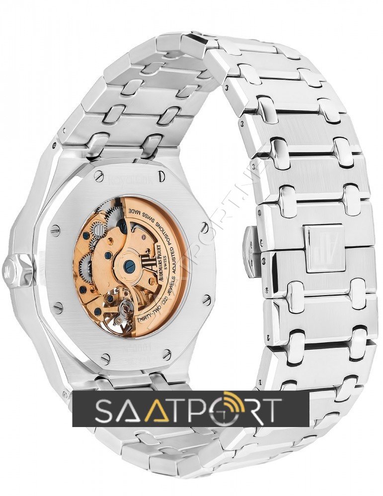 Audemars Piguet Royal Oak 15400 Çelik Beyaz Kadran