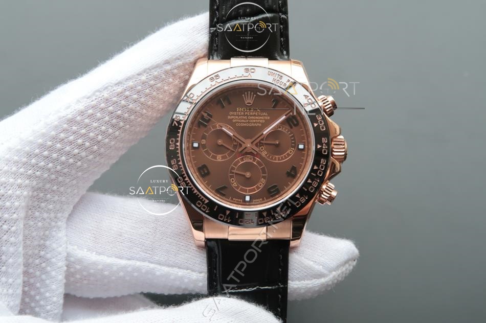 Rolex Daytona Brown Dial 18k Rose Gold 116515LN