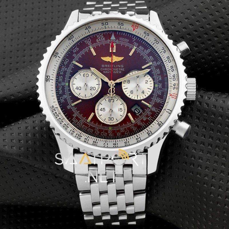 Breitling Kahverengi Chronograph