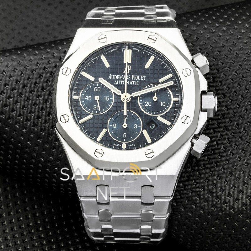 Audemars Piguet Royal Oak Chronograph Swiss Eta Lacivert