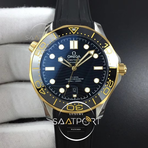 Omega Saat 2018 Seamaster Diver 42 MM 300M OM Factory Best Edition Black Ceramic