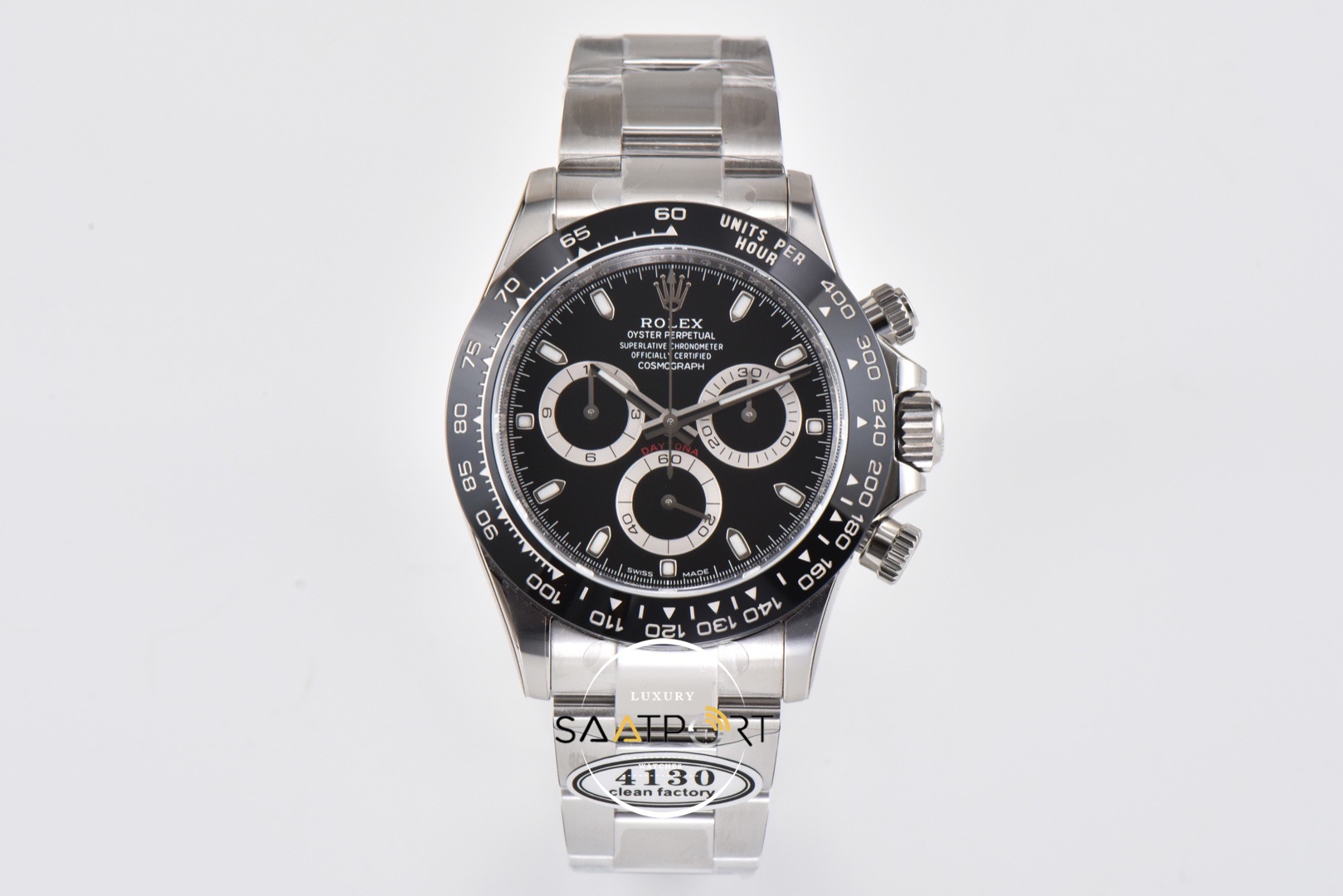 Rolex Daytona Clean Factory 116500 Seramik Bezel 40 mm Super Clone ETA