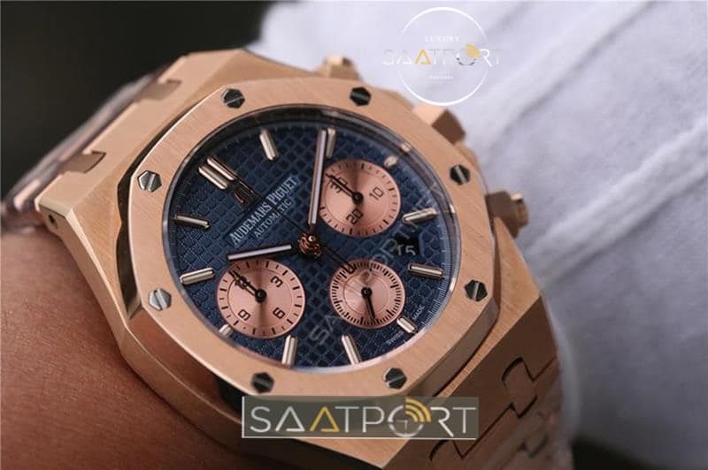 Audemars Piguet Replika Rose  Blue Dial