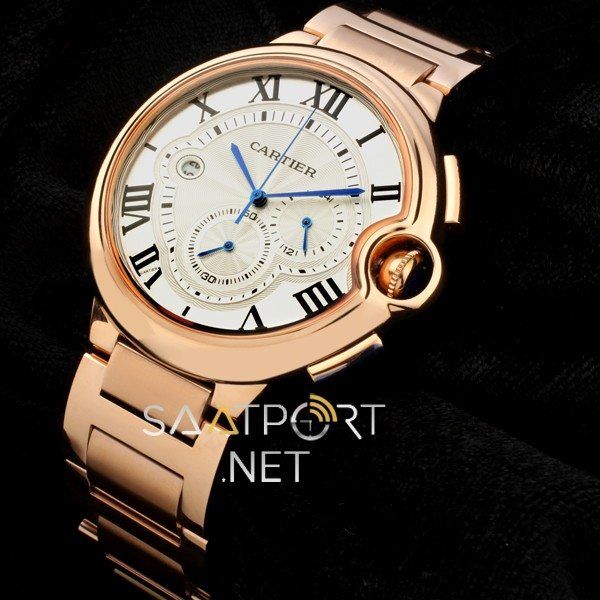 Cartier Ballon Bleu Gold Erkek Saati