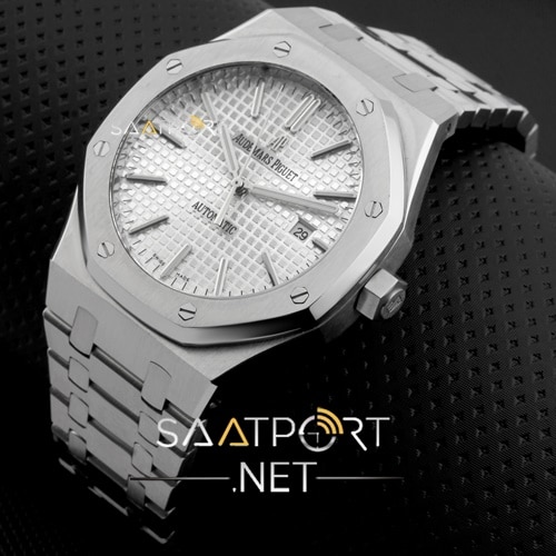 Audemars Piguet Otomatik Beyaz Kadran Gümüş