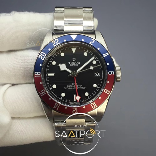 TUDOR Black Bay GMT Pepsi Blue Red Bezel TWF  ETA MEKANİZMA 2836