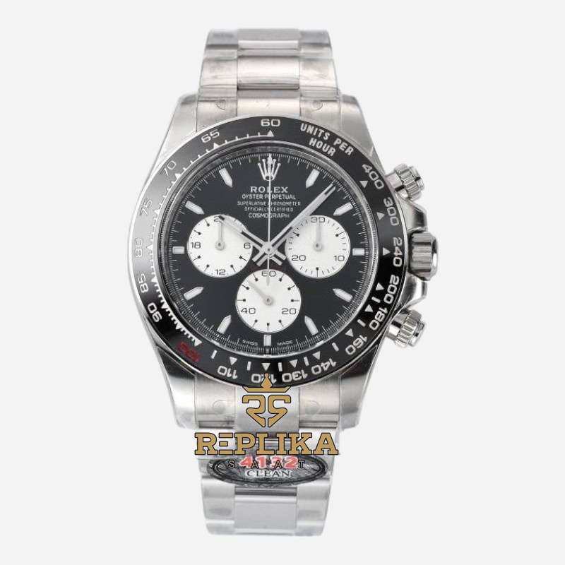 Rolex Daytona Le Mans 126529LN Siyah Kadran Clean Factory 40mm 4132 Super Clone ETA