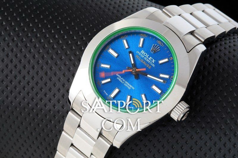 Rolex Milgauss 116400 Mavi Kadran 40mm