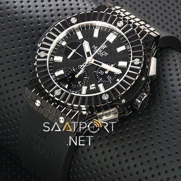 Hublot Big Bang Black Caviar Eta İsviçre Mekanizma