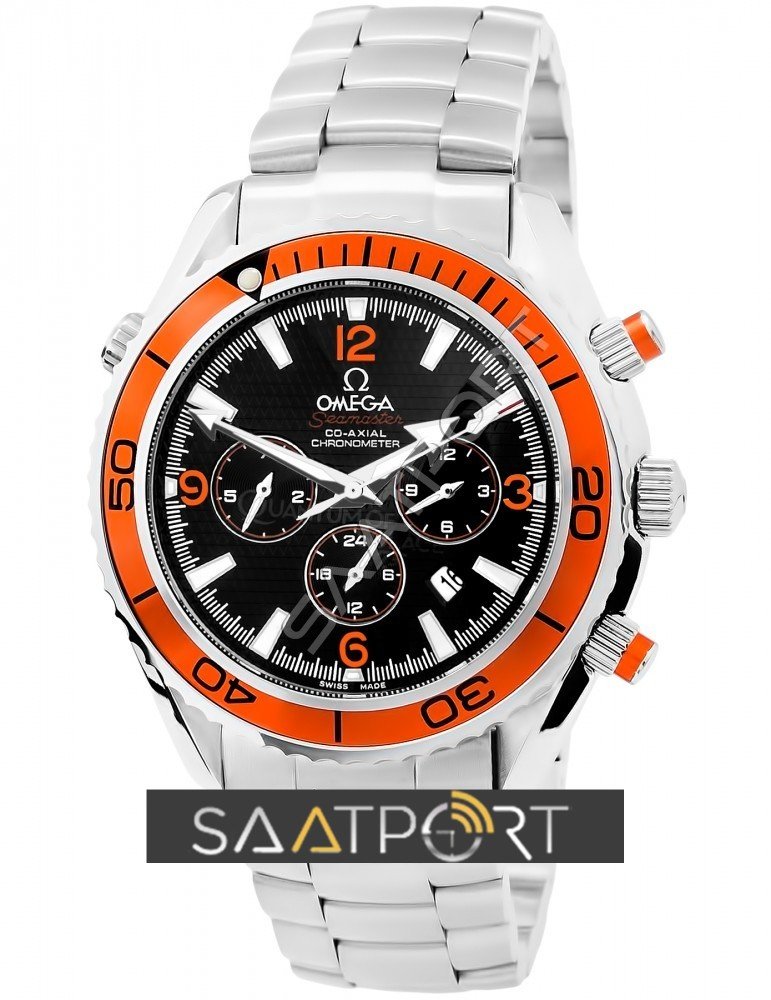 Omega Seamaster Cronometreli Turuncu Seramik Bezel