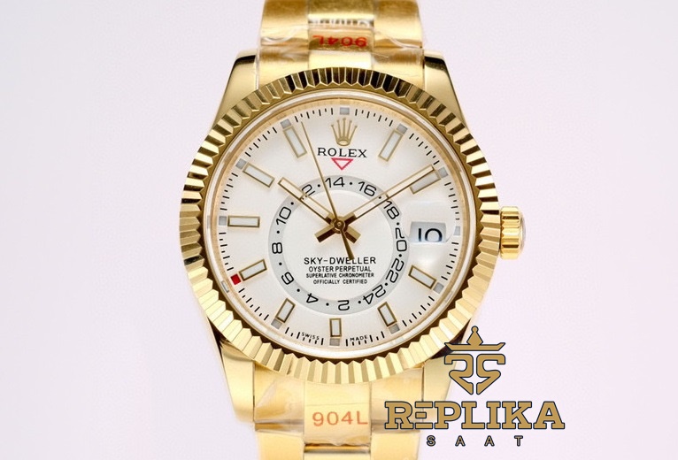 Rolex Sky-Dweller 326938 White Dial 42mm Super Clone ETA