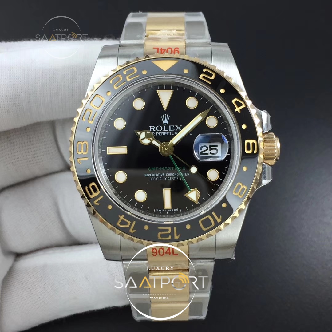 Rolex GMT-Master II 116713 904L Steel GMF Best Edition 3186 ETA